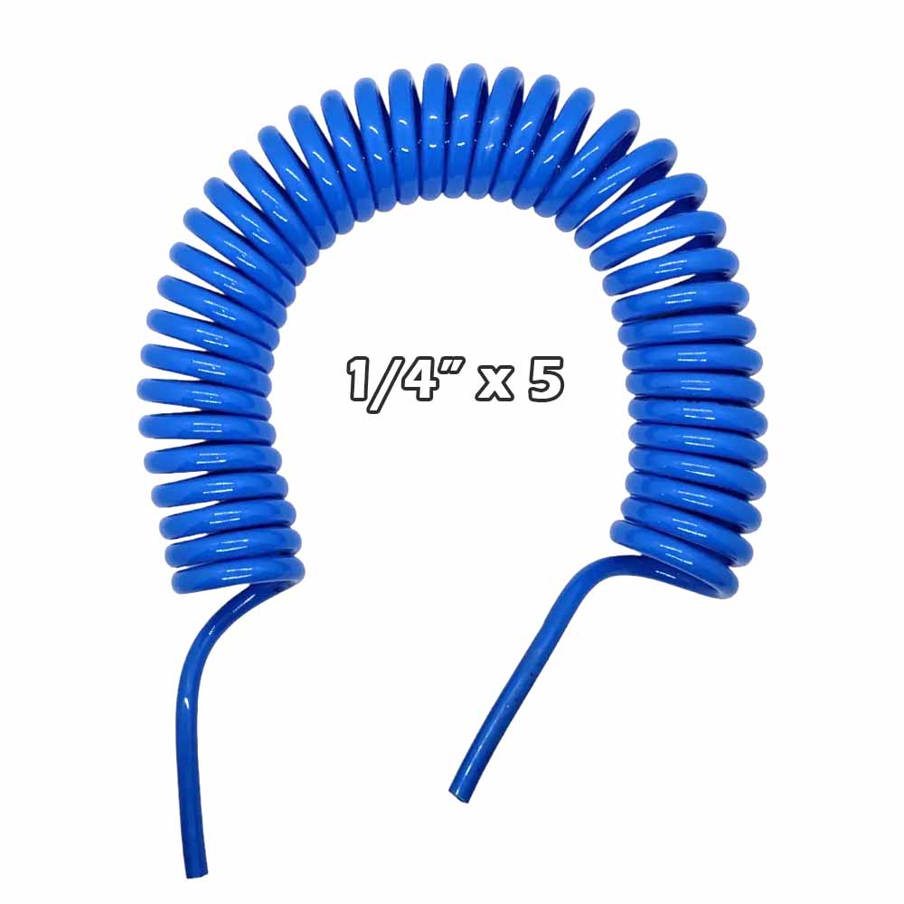 Manguera espiral 1/4x5.00