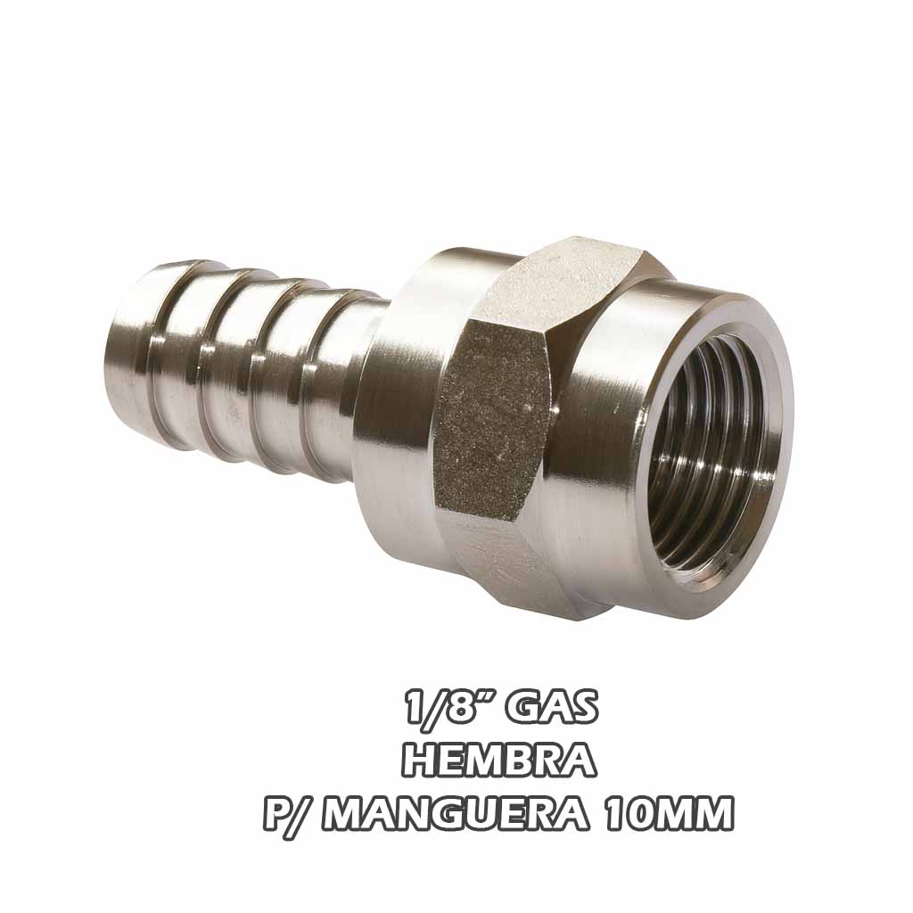 Racord Zinc 1/8 g hem man 10