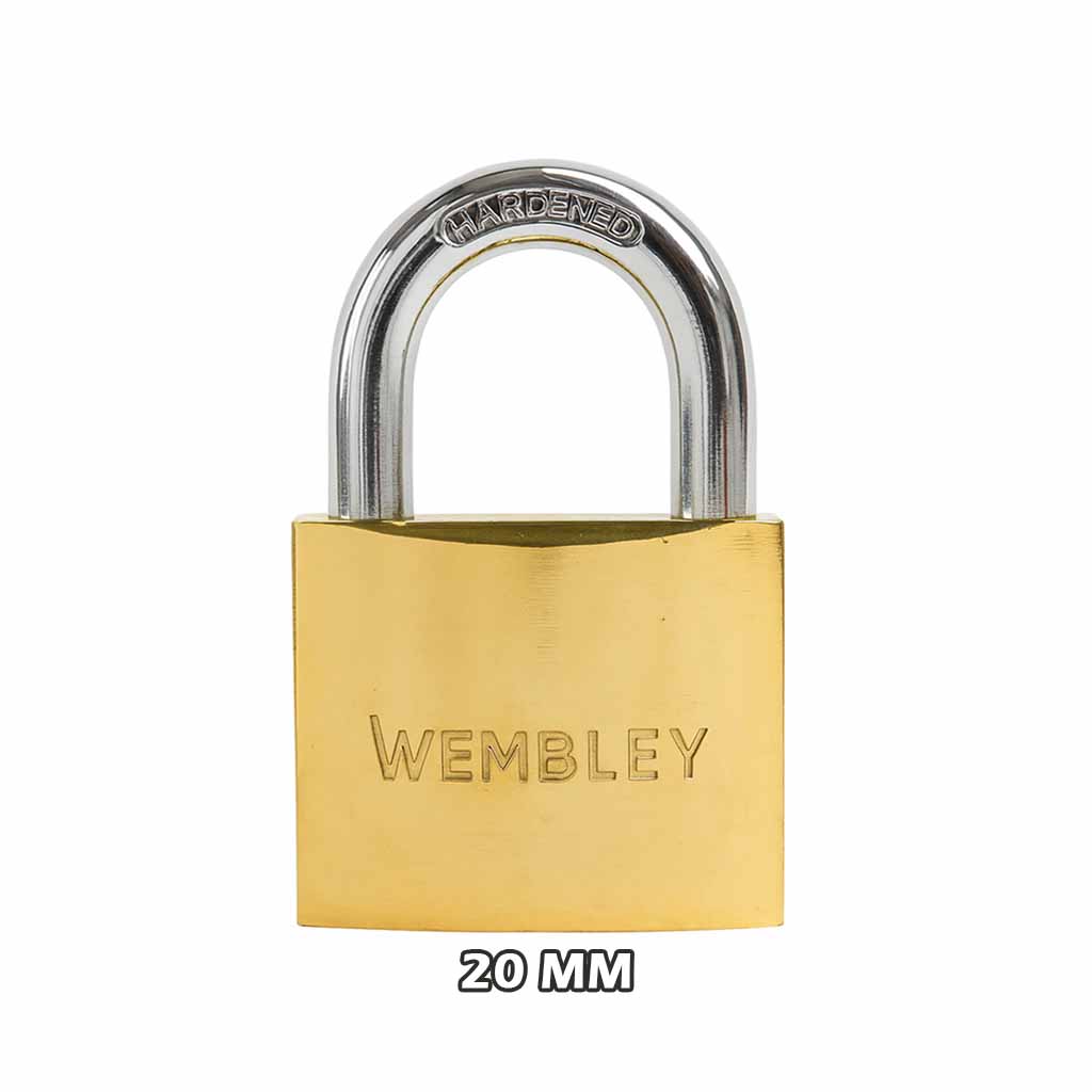 Candado Wembley Titanium (3 llaves) 20 mm 6069