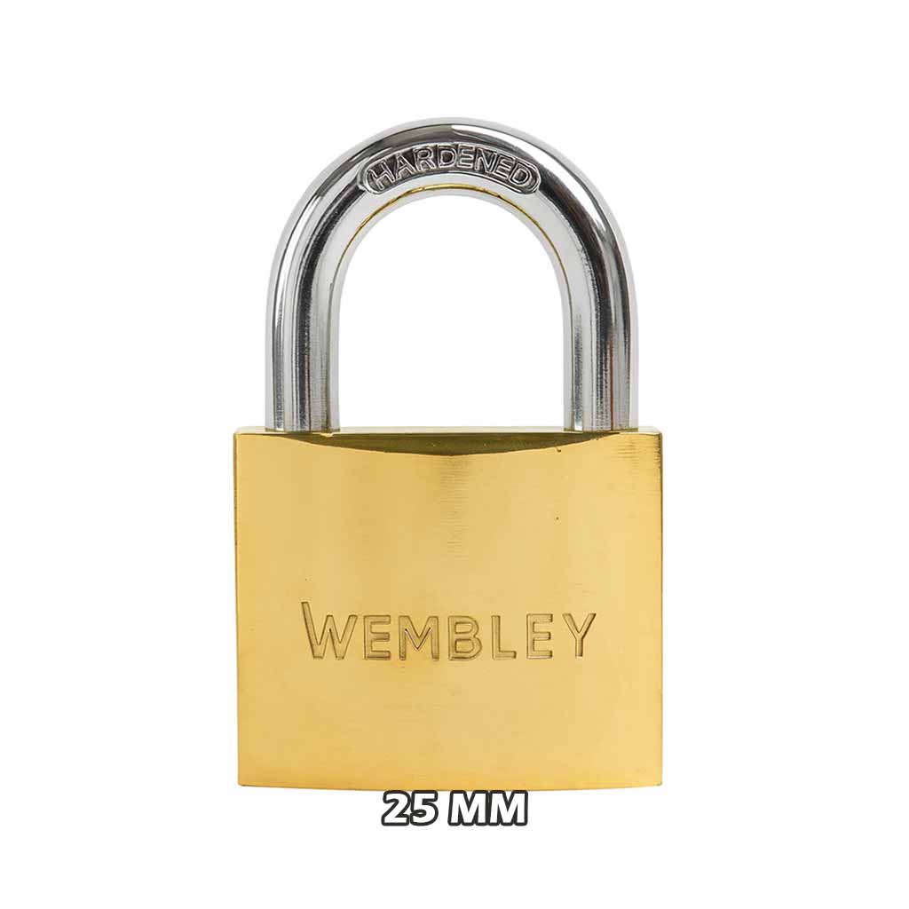 Candado Wembley Titanium (3 llaves) 25 mm 6070