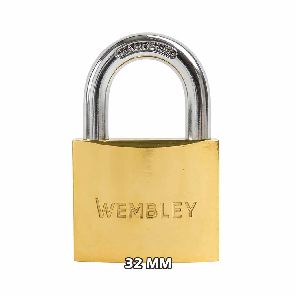 Candado Wembley Titanium (3 llaves) 32 mm 6071