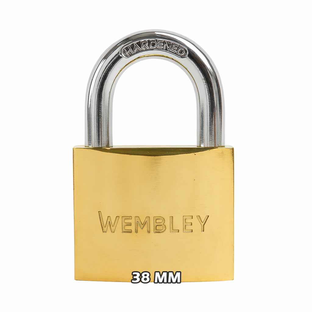 Candado Wembley Titanium (3 llaves) 38 mm 6072