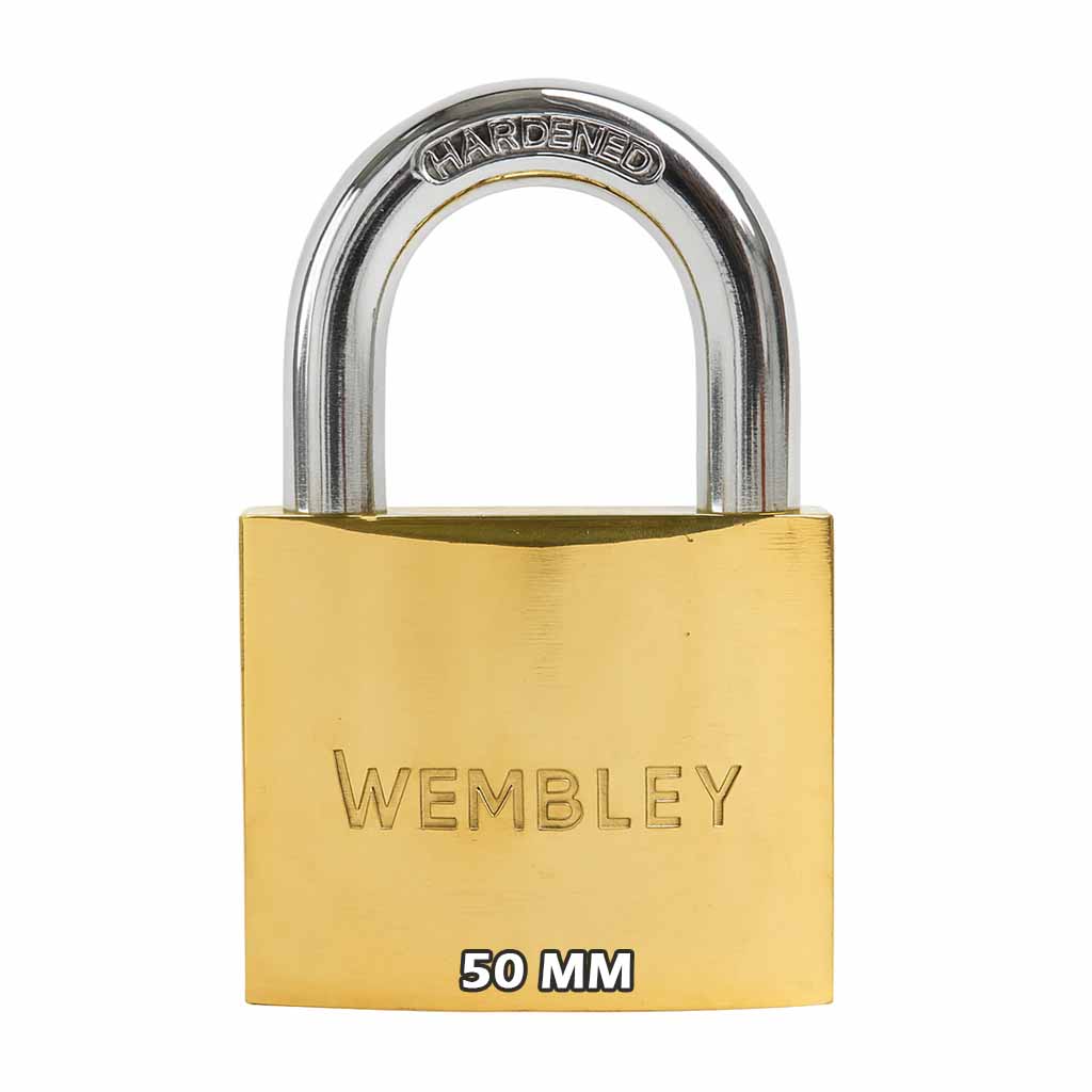 Candado Wembley Titanium (3 llaves) 50 mm 6073