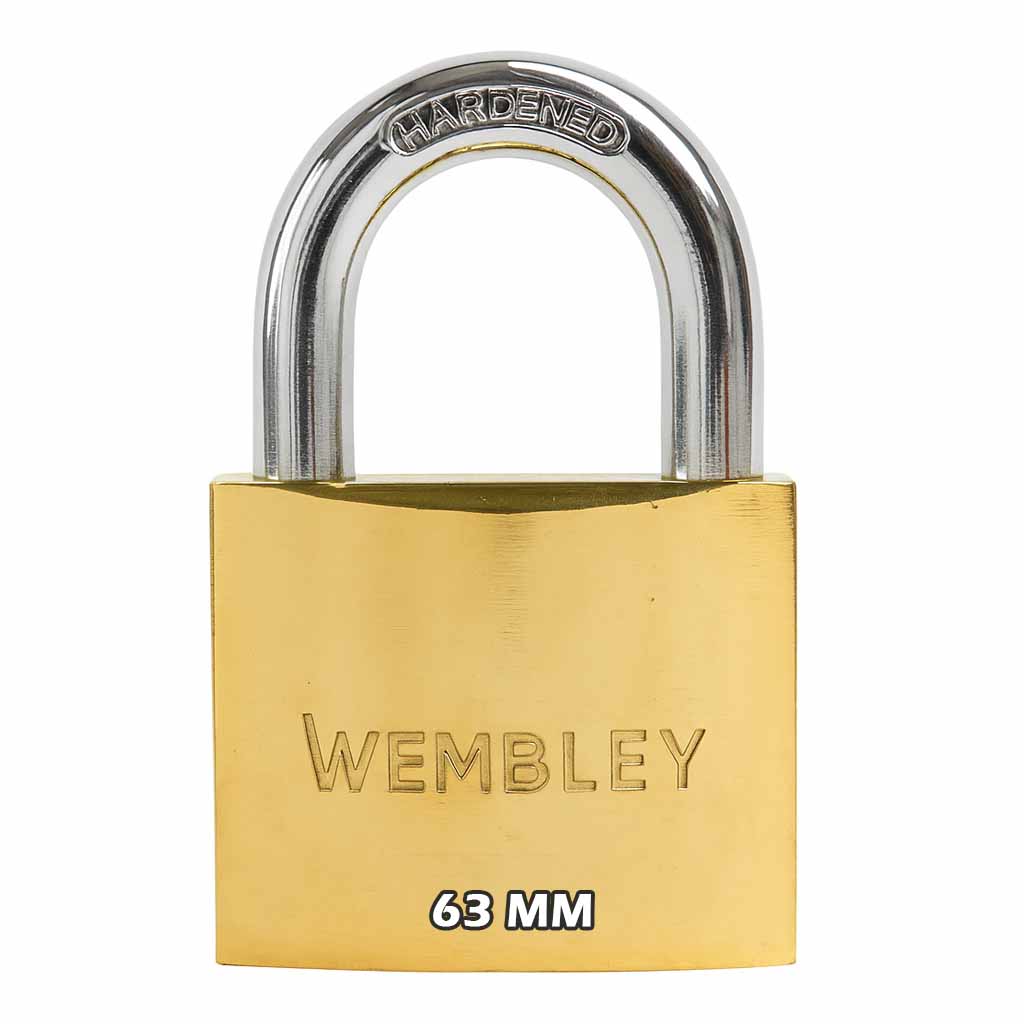 Candado Wembley Titanium (3 llaves) 63 mm 6074