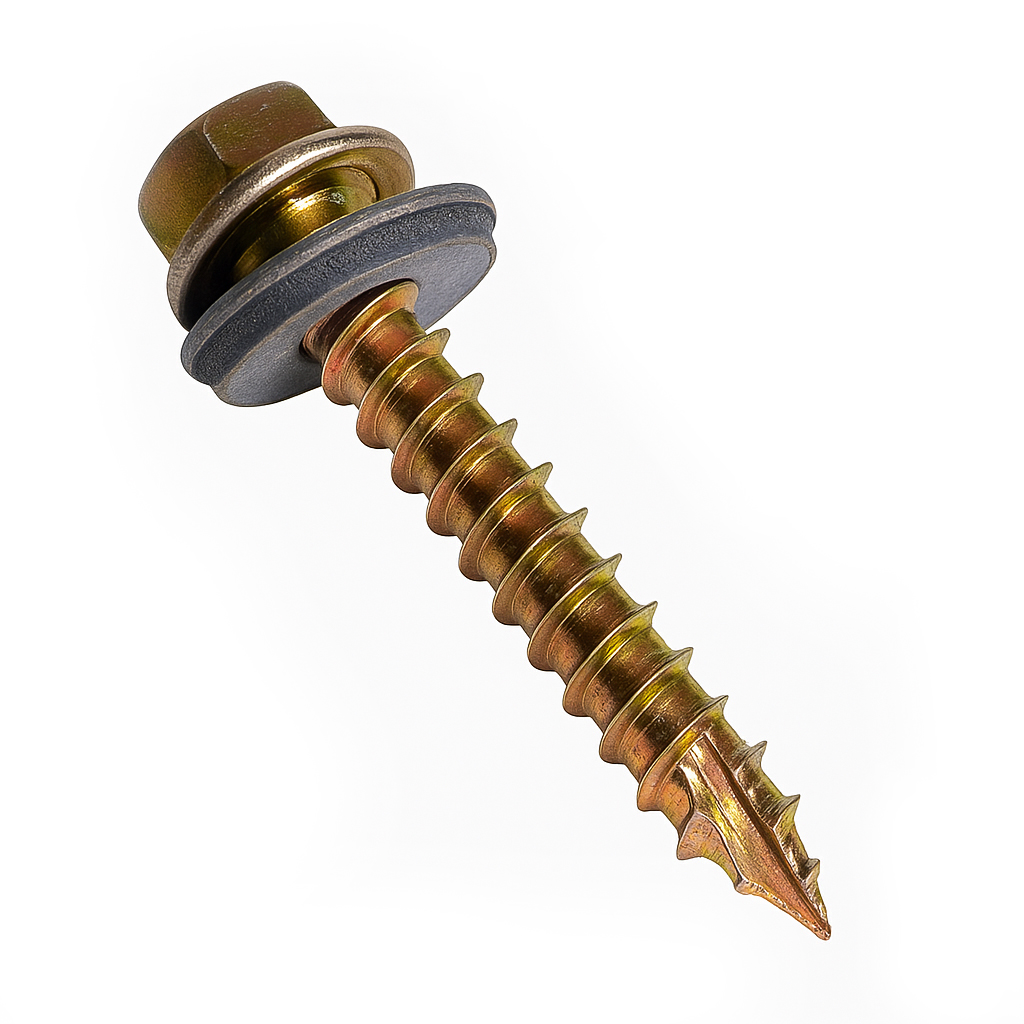 Autoperf Hex chapa-madera aguja Calada 14 x 2