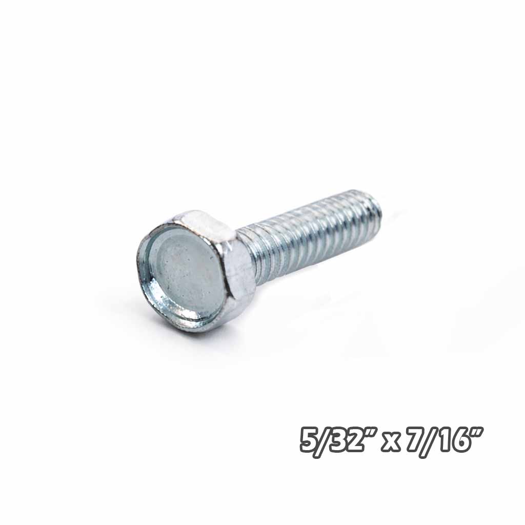 Torn c/hexag Zinc 5/32 x 7/16